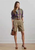 Clothes LAUREN RALPH LAUREN GAVRELL PLEATED BERMUDA