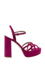 Sales MOURTZI FUXIA SUEDE SANDALS