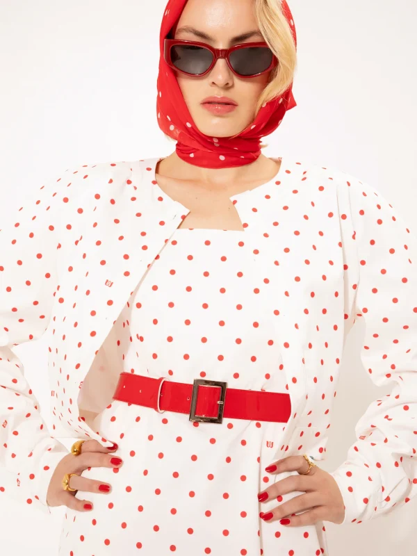 Sales WE ARE CROPPED JACKET POUA WHITE