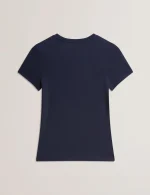Sales TED BAKER CARNELA EMBROIDERED LOGO SHORT SLEEVE TEE