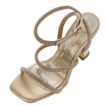 Sales SANTE GOLD RHINESTONES SANDALS