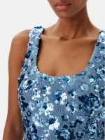 Sales MICHAEL KORS MIDI DRESS IN SCUBA FABRIC WITH FLORAL DECORATIONS