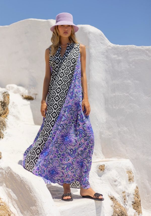 Sales C MANOLO PRINTED DRESS