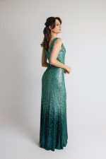 Clothing OPEN FASHION V NECK SEQUIN MAXI DRESS