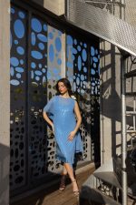 Clothes OPEN FASHION MIDI DRESS WITH FLOWER TUNIC