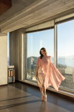 Clothes OPEN FASHION MIDI DRESS WITH FLOWER TUNIC