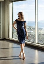 Clothes OPEN FASHION SEQUIN MIDI OFF SHOULDER DRESS