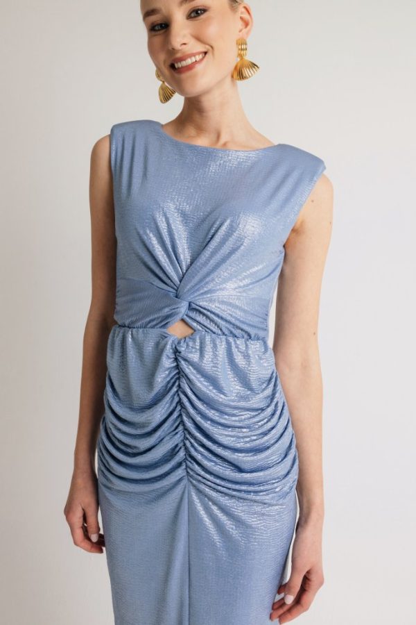 Clothes OPEN FASHION CUT OUT MIDI DRESS