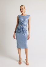 Clothes OPEN FASHION CUT OUT MIDI DRESS