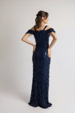 New Collection OPEN FASHION OFF SHOULDER SEQUIN DRESS