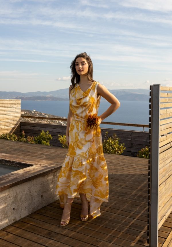 Clothes OPEN FASHION ASYMMETRIC DRESS