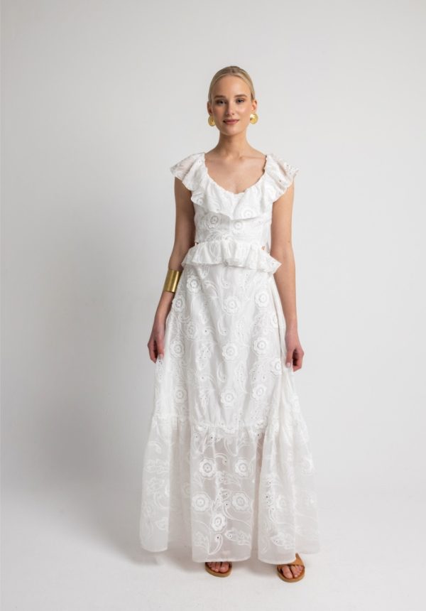 Clothes OPEN FASHION EMBROIDERED DRESS