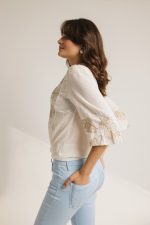 Clothes OPEN FASHION EMBROIDERED BLOUSE