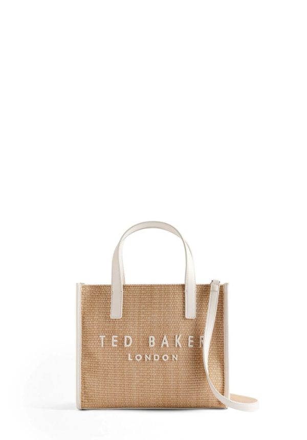 Bags TED BAKER PAOLINA FAUX RAFFIA SMALL ICON BAG
