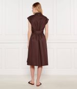 New Collection TWINSET MIDI DRESS IN POPLIN WITH BELT