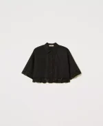 Sales TWINSET POPLIN SET WITH LACE