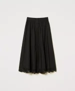 Sales TWINSET POPLIN SET WITH LACE