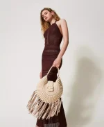 Sales TWINSET LA COQUILLETTE CROCHET HOBO BAG