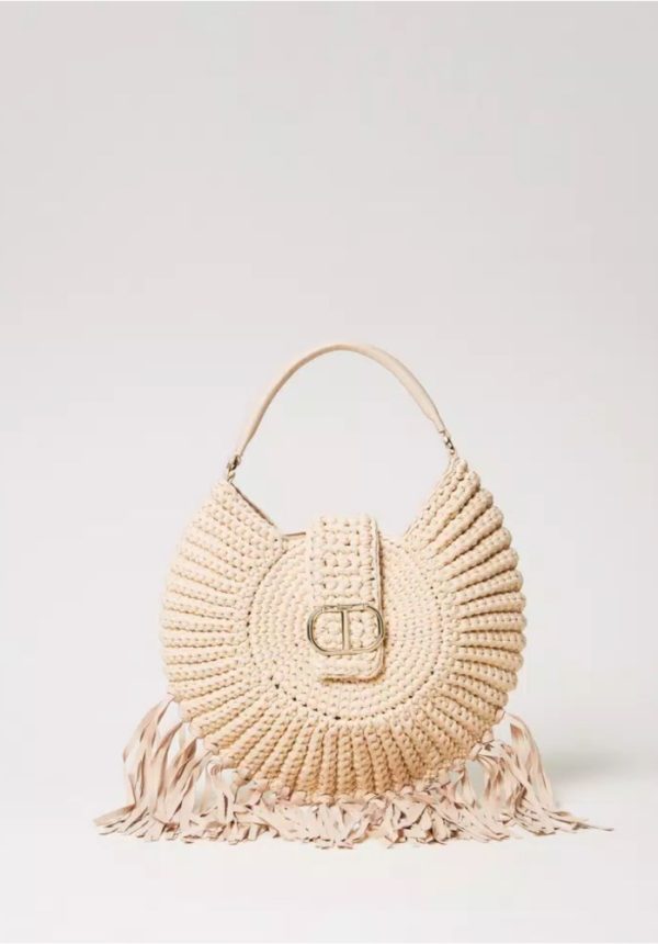 Sales TWINSET LA COQUILLETTE CROCHET HOBO BAG