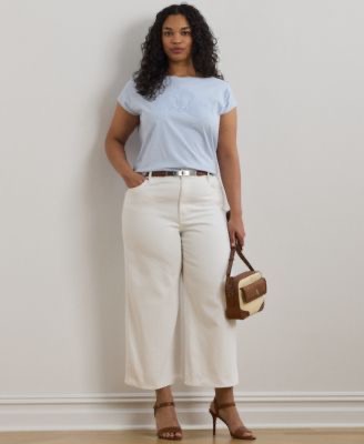 Clothes LAUREN RALPH LAUREN EMBROIDERED T-SHIRT