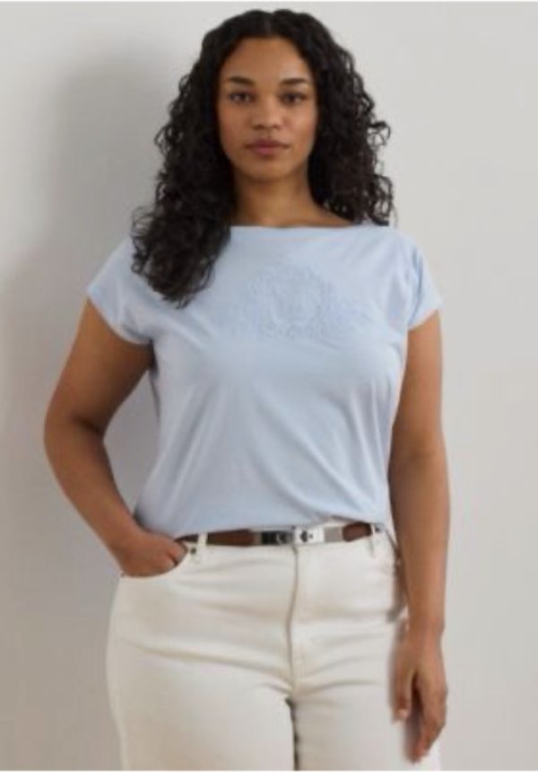 Clothes LAUREN RALPH LAUREN EMBROIDERED T-SHIRT