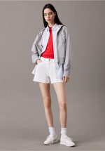 New collection CALVIN KLEIN JEANS DENIM MOM SHORTS