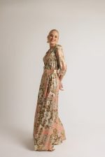 Clothes OPEN FASHION CROSSOVER PRINTED DRESS