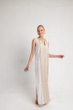 Clothing OPEN FASHION DRESS WITH GOLDEN EMBROIDERY