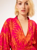 New collection WE ARE WRAP AROUND KAFTAN DRESS