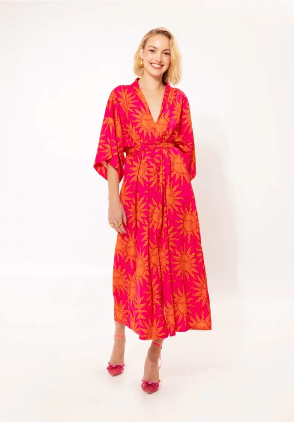 New collection WE ARE WRAP AROUND KAFTAN DRESS