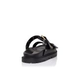 Flats SANTE LEATHER FLAT SANDALS