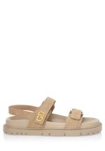 SUMMER SALES SANTE SUEDE FLAT SANDALS
