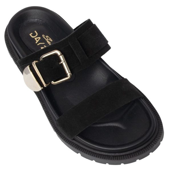 Flats SANTE SUEDE FLAT SANDALS