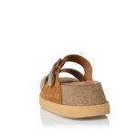 Flats SANTE SUEDE PLATFORM FLAT SANDALS