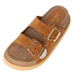 Flats SANTE SUEDE PLATFORM FLAT SANDALS