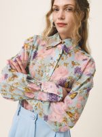 Clothes LOVE + ALICIA ERIS OVERSIZED SHEER SHIRT