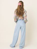 Clothes LOVE + ALICIA ERIS OVERSIZED SHEER SHIRT