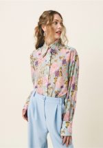 Clothes LOVE + ALICIA ERIS OVERSIZED SHEER SHIRT