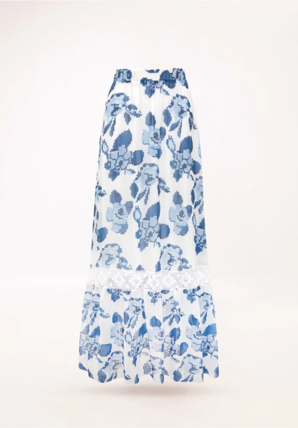 Clothing WE ARE CHIFFON MAXI SKIRT