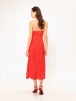Sales WE ARE CORDS DETAILED BUST MIDI DRESS