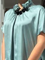 Clothing ATHINA KLO SATIN PARIS BLOUSE