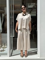 Clothing ATHINA KLO SATIN PARIS BLOUSE