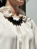 Clothing ATHINA KLO SATIN PARIS BLOUSE