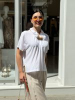 Clothing ATHINA KLO PARIS WHITE BLOUSE