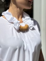 Clothing ATHINA KLO PARIS WHITE BLOUSE