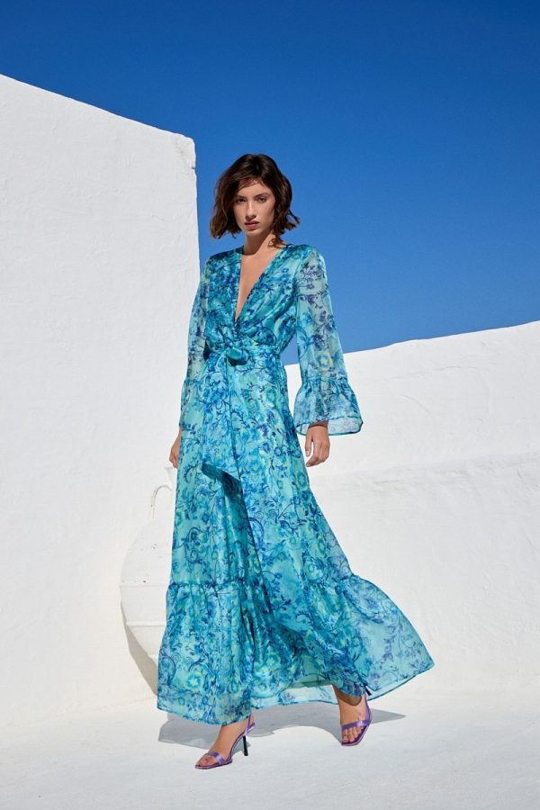 Sales BE YOU FLORAL MAXI DRESS