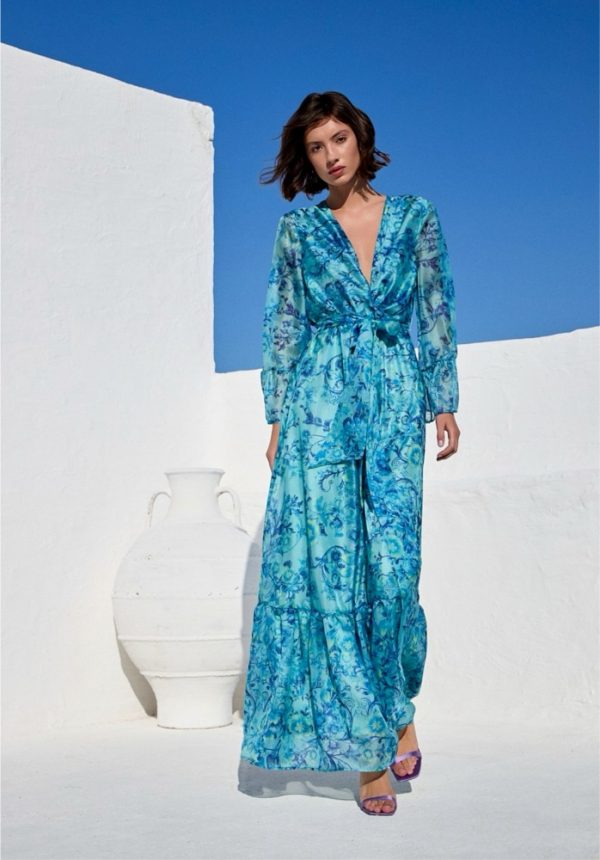 Sales BE YOU FLORAL MAXI DRESS
