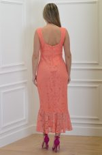 Sales BE YOU LACE MIDI DRESS