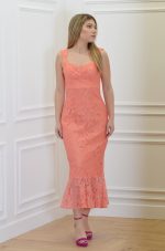 Sales BE YOU LACE MIDI DRESS