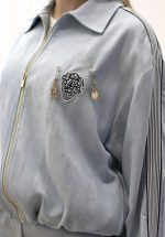 Sales MARYLEY ZIP BOMBER WITH APPLIQUÉ